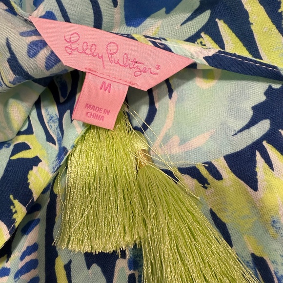 EUC Lilly Pulitzer Benicia Cold Shoulder Dress, Size Medium - Picture 3 of 6